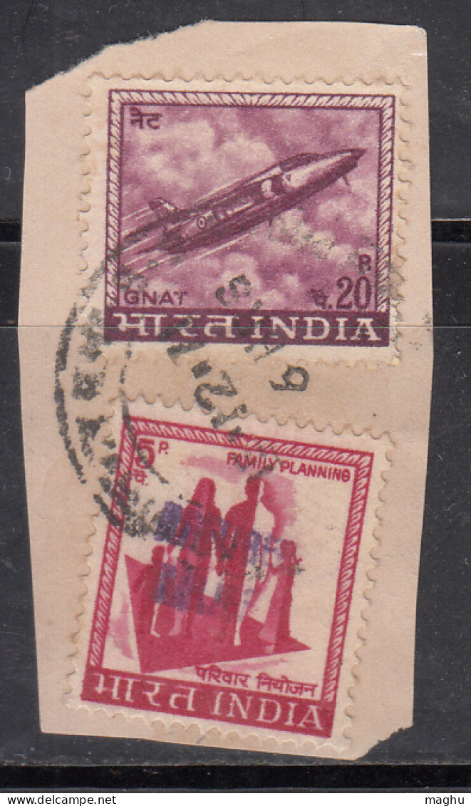 Refugee Relief Used On Piece, India RRT - Sellos De Beneficiencia