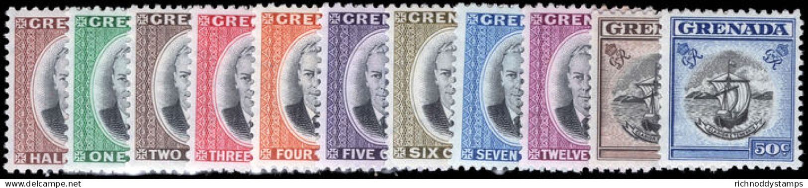 Grenada 1951 Set To 50c Unmounted Mint. - Grenada (...-1974)