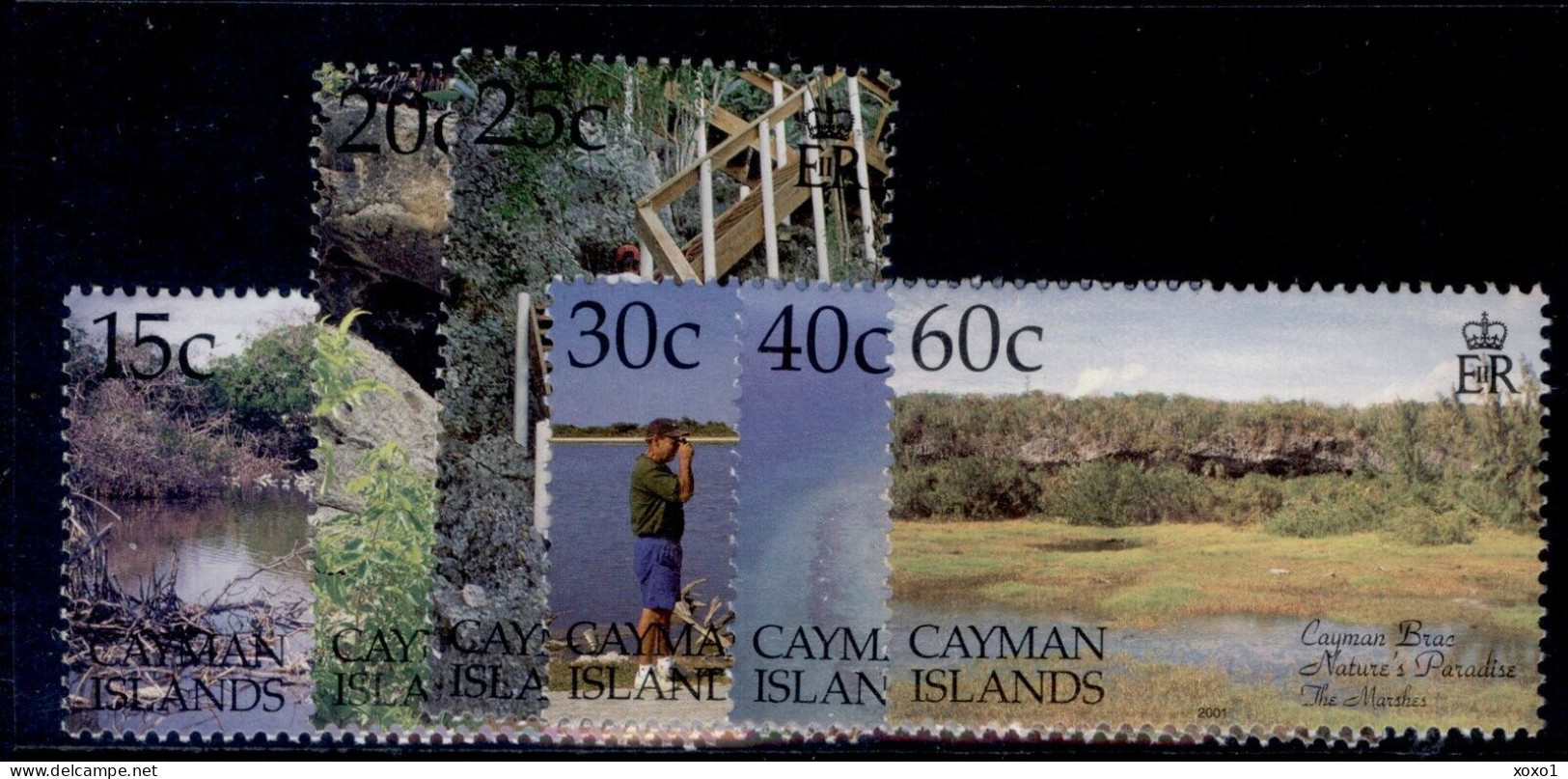 Cayman Islands 2001 MiNr. 872 - 877 Kaiman Natural Paradise 6v MNH** 7.00 € - Cayman Islands