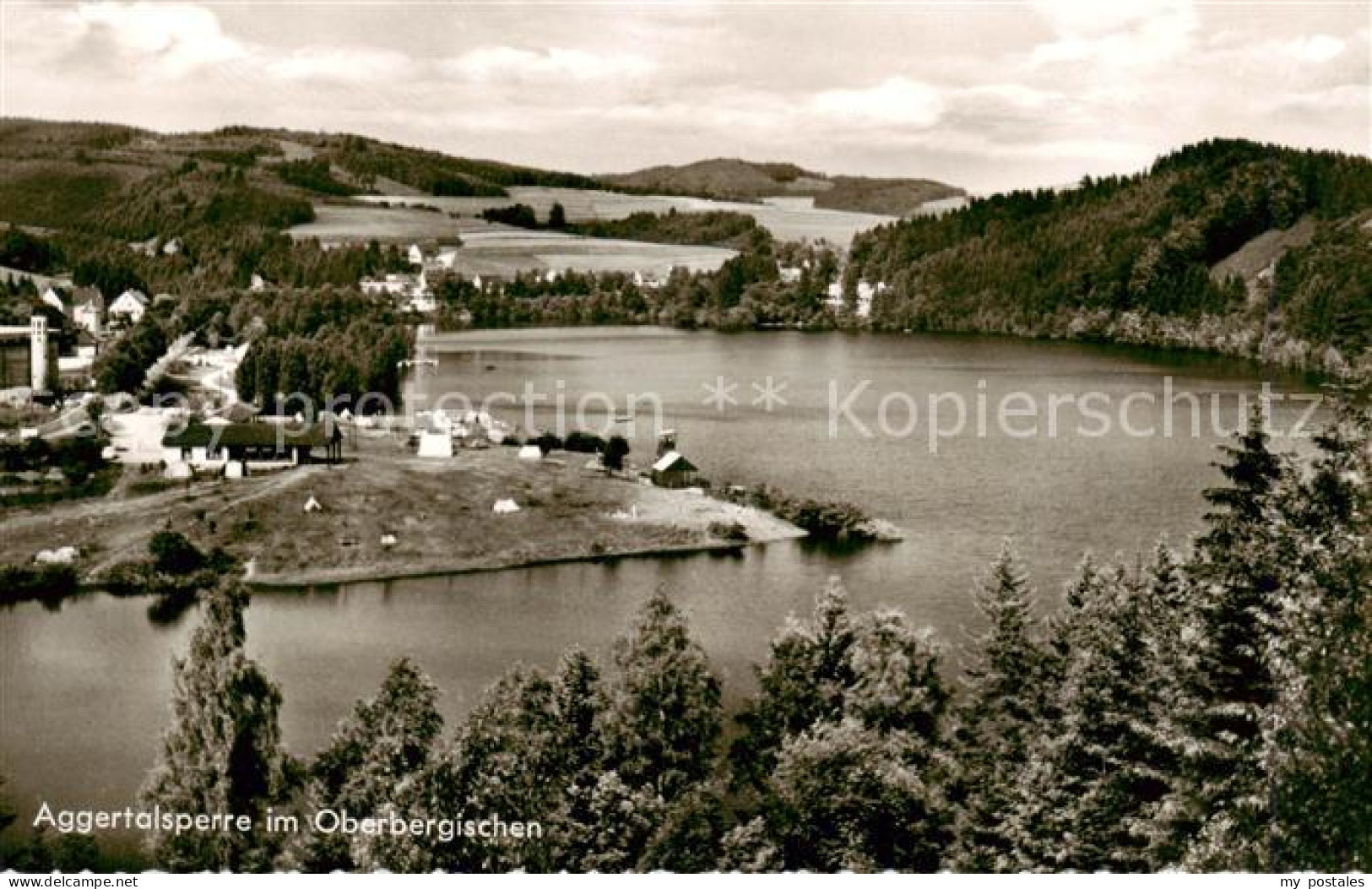 73832260 Aggertalsperre Im Oberbergischen Panorama Aggertalsperre - Gummersbach