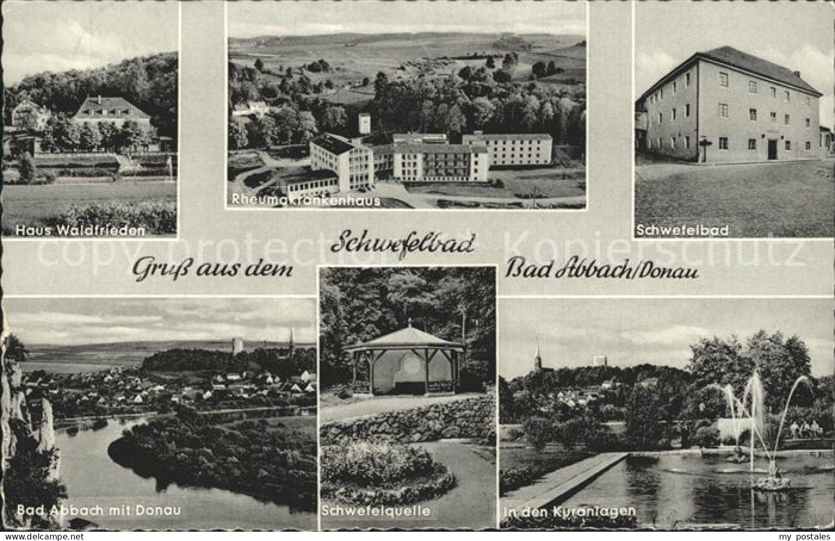 42304388 Bad Abbach Kurhaus Waldfrieden Rheuma Krankenhaus Schwefelbad Kuranlage - Bad Abbach