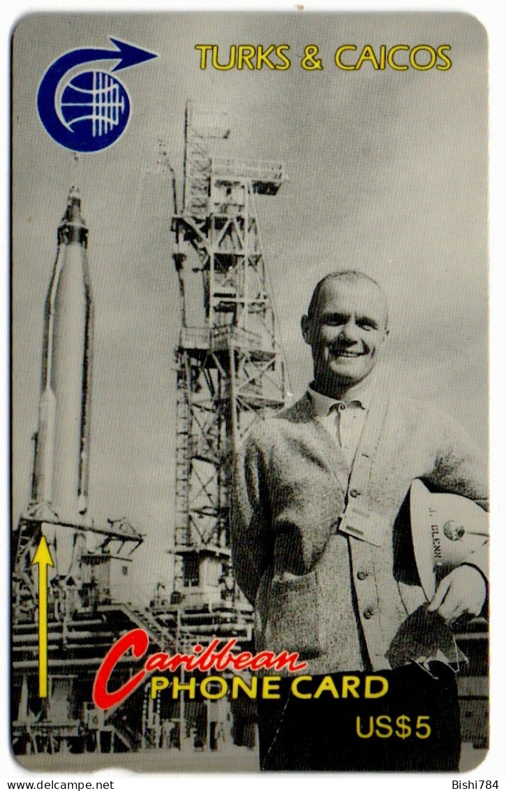 Turks & Caicos - John Glenn At Launch Site Of Friendship 7 - 2CJGA - Turcas Y Caicos (Islas)