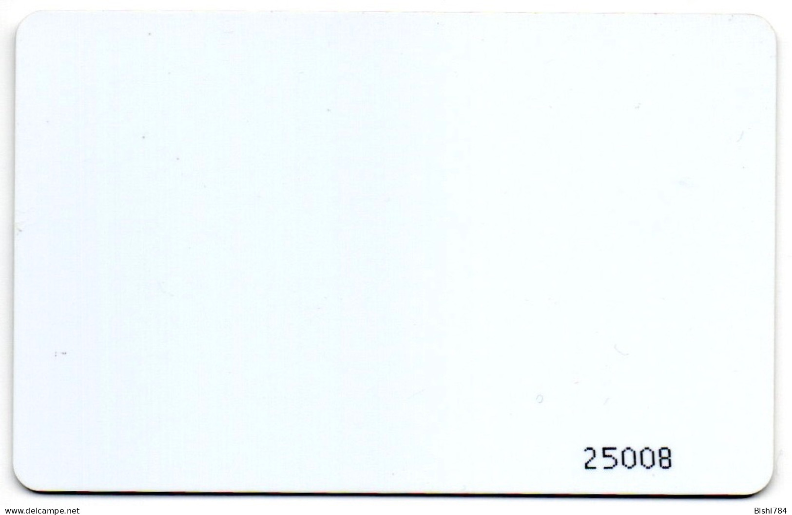 St. Lucia - Nyecrest White Card $50 (5000Units) MINT (#8 Of 10 CREATED) - St. Lucia