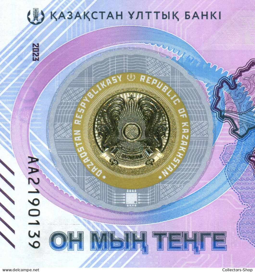 KAZAKHSTAN: NEW 2023 Commemorative 10.000 (10000) TENGE 30th Anniv Of Tenge UNC - Kazakhstán