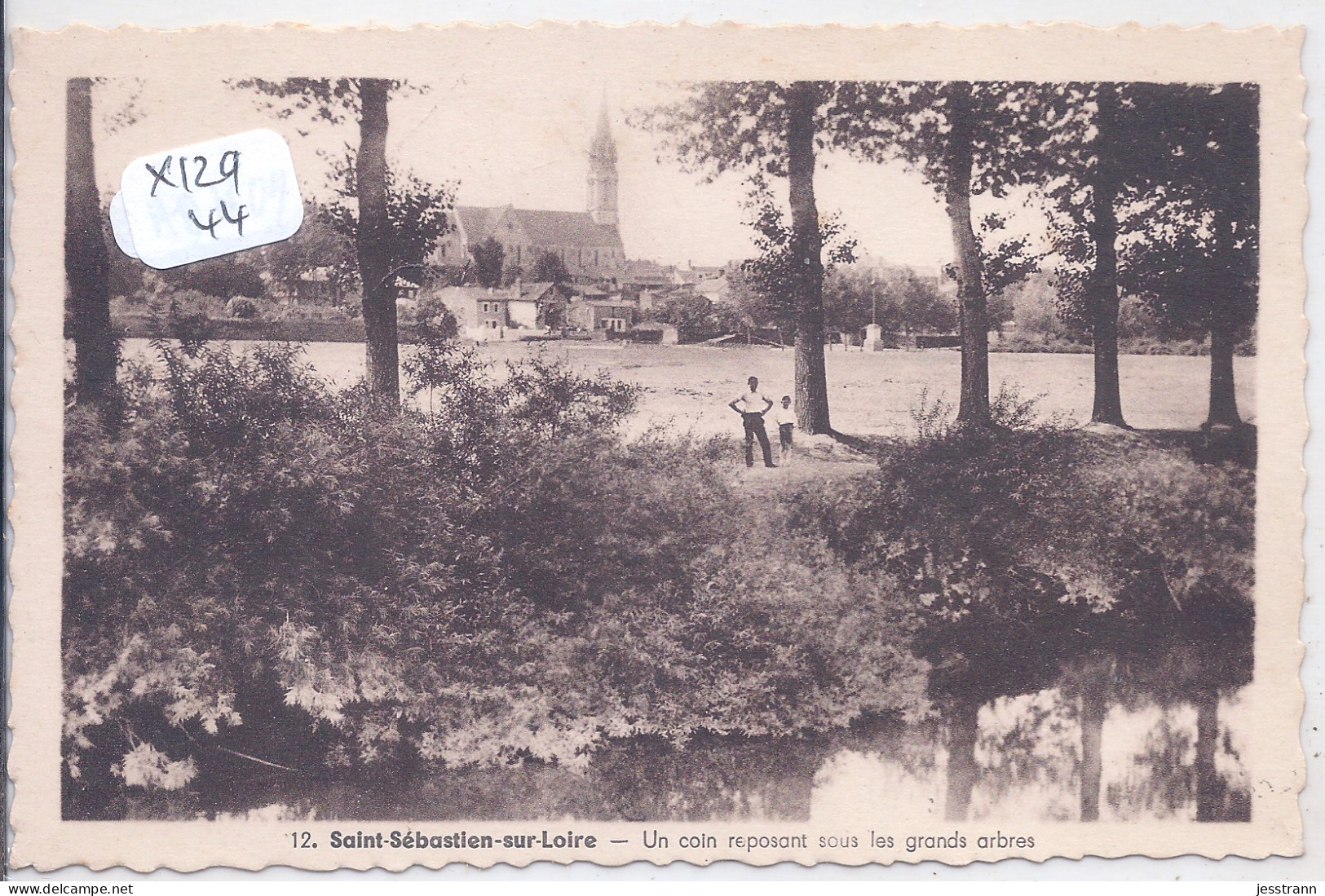 SAINT-SEBASTIEN-SUR-LOIRE- UN COIN REPOSANT SOUS LES GRANDS ARBRES - Saint-Sébastien-sur-Loire