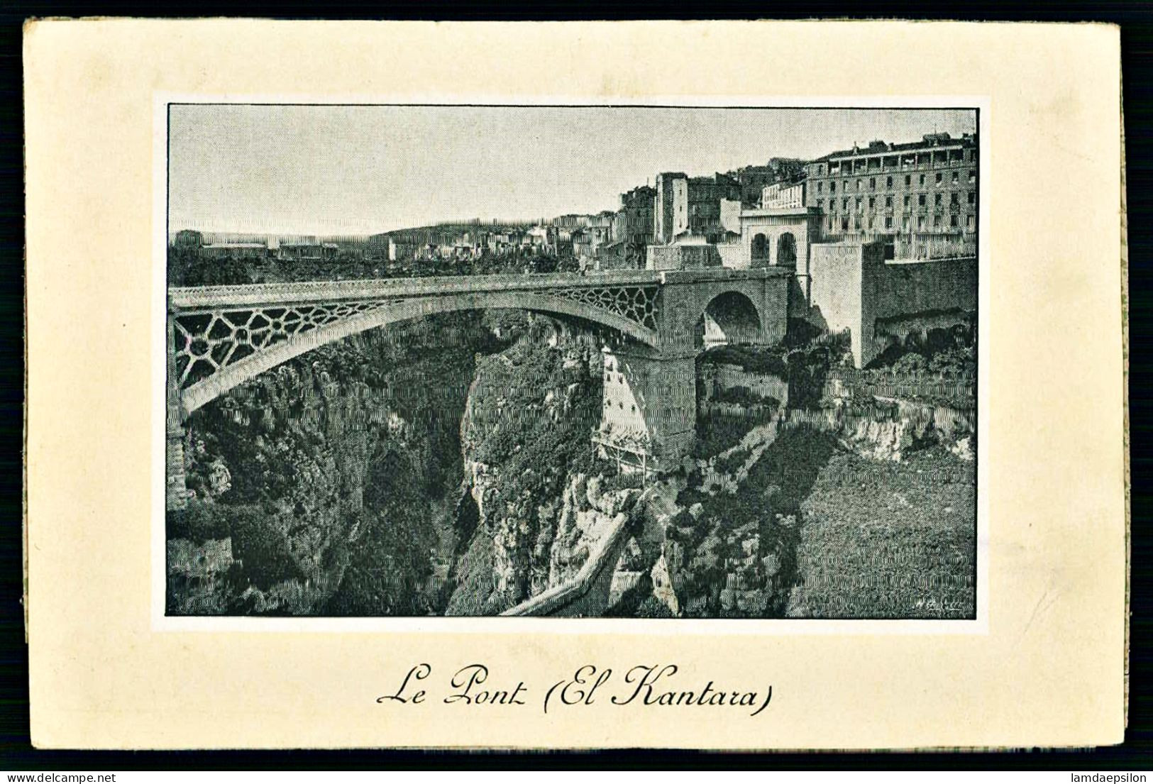 A65  ALGERIE CPA  EL KANTARA - LE PONT - Collections & Lots