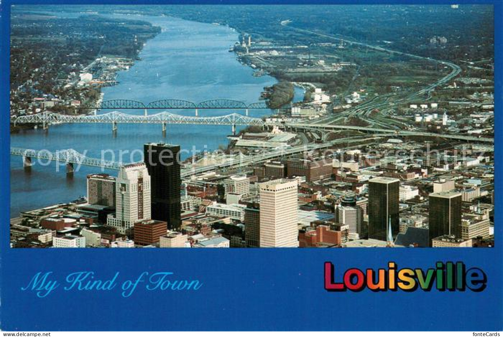 73717421 Louisville_Kentucky Aerial View - Sonstige & Ohne Zuordnung