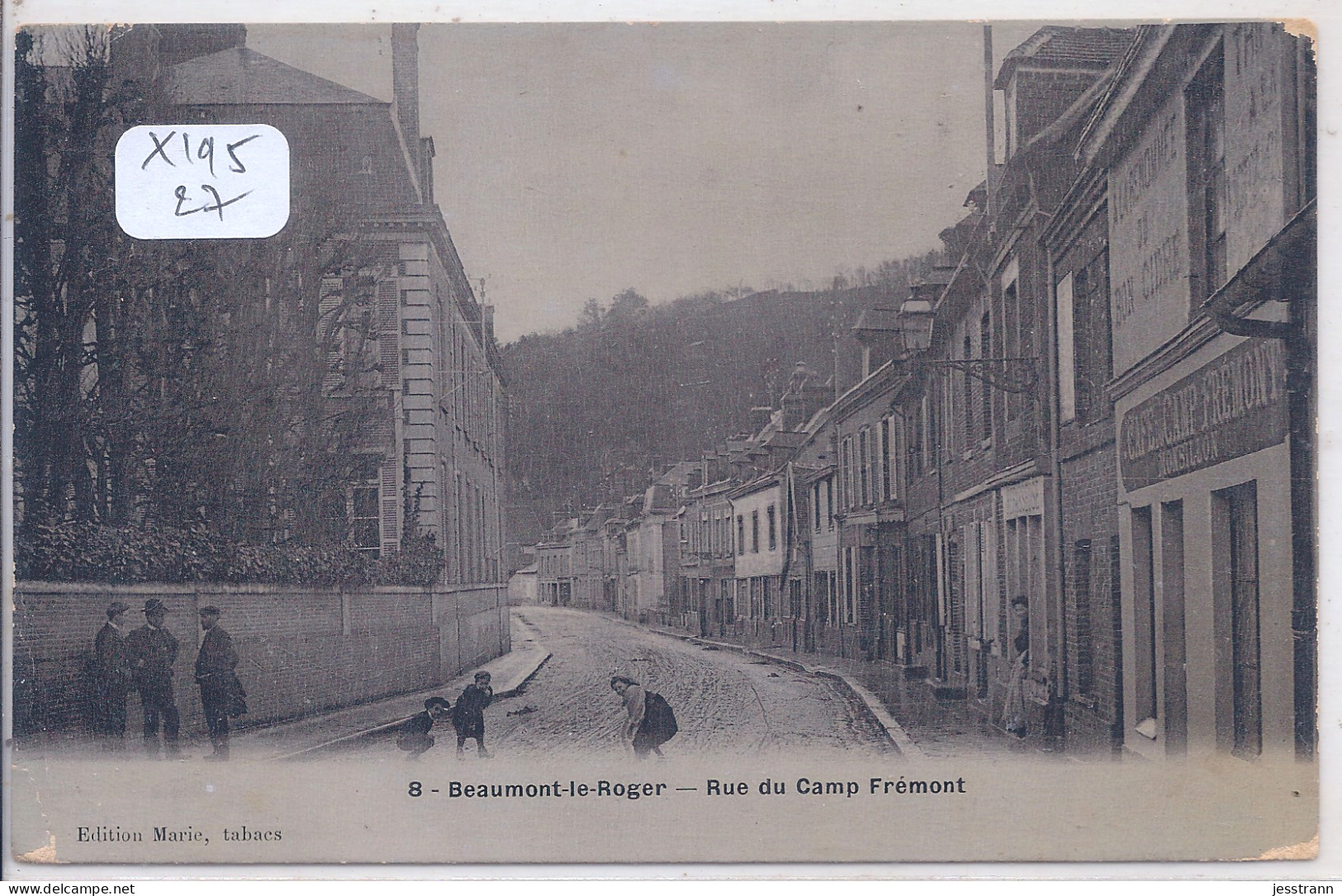 BEAUMONT-LE-ROGER- RUE DU CAMP FREMONT - Beaumont-le-Roger