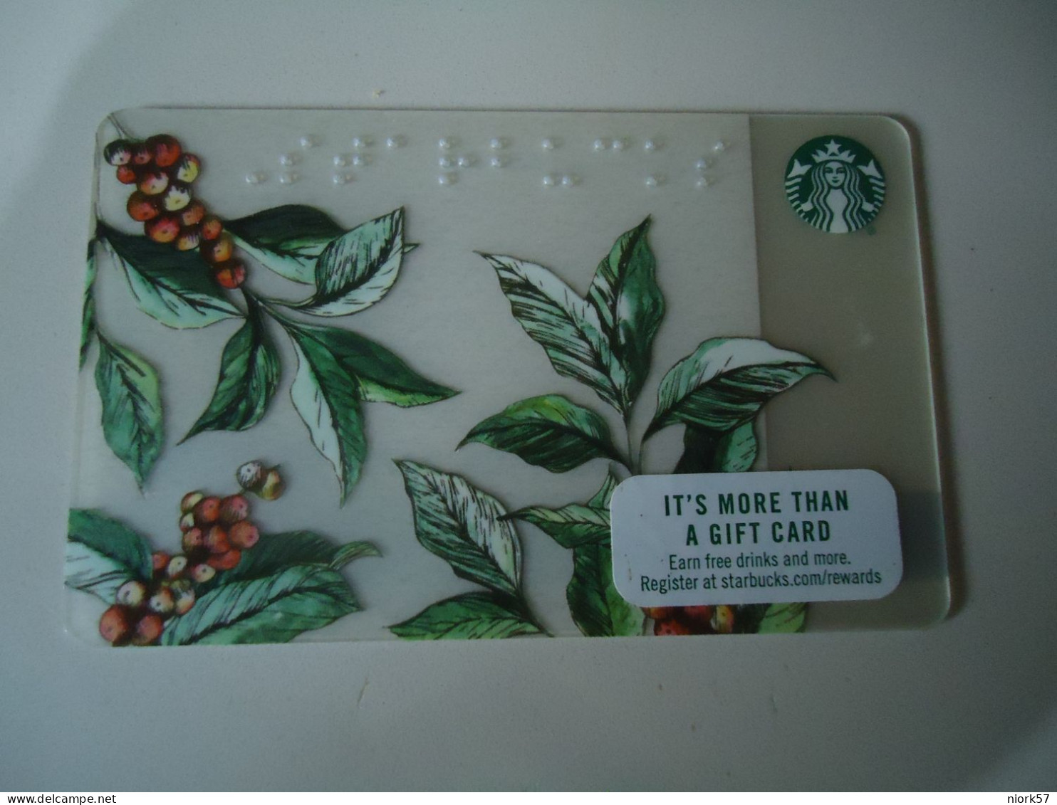 UNITED STATES  CARDS CAFE  STARBUCKS - Andere & Zonder Classificatie