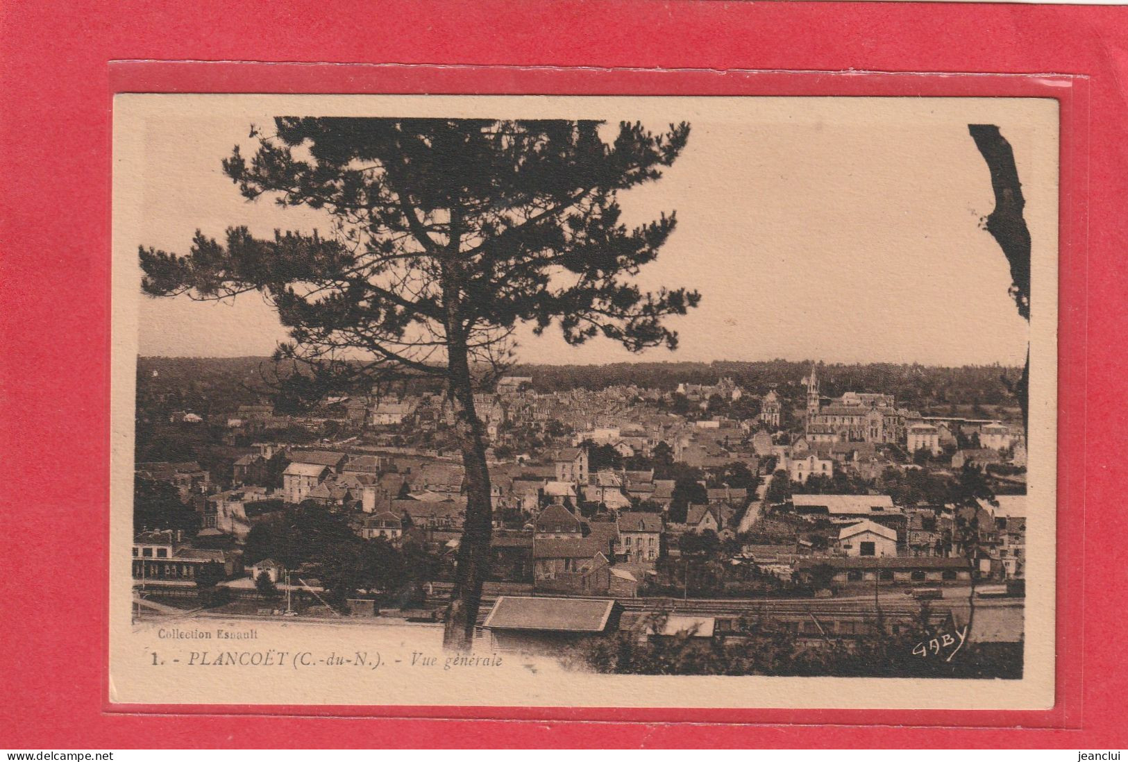 1. PLANCOËT  .  VUE GENERALE  .  CARTE NON ECRITE - Plancoët