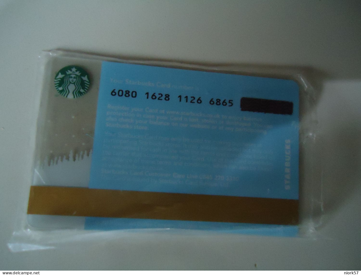 UNITED KINGDOM CARDS CAFE  STARBUCKS - Altri & Non Classificati