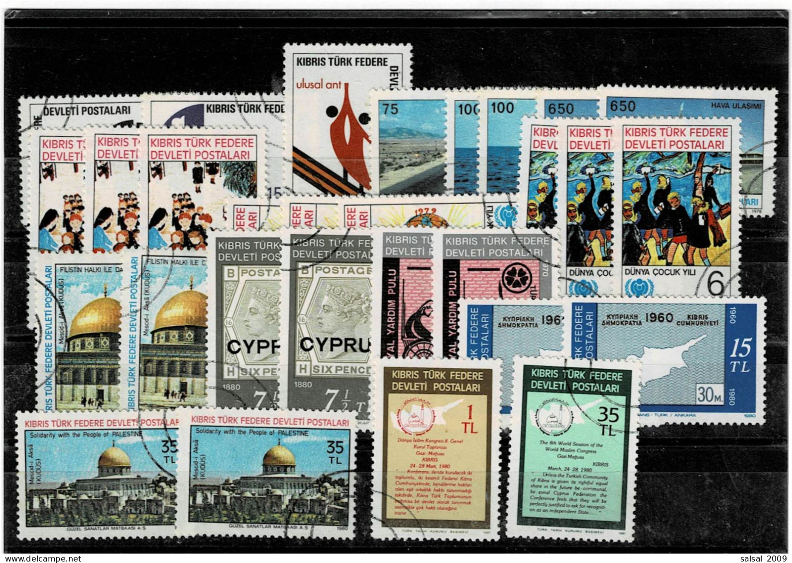 CIPRO TURKA ,29 Pezzi Usati ,qualita Ottima - Used Stamps