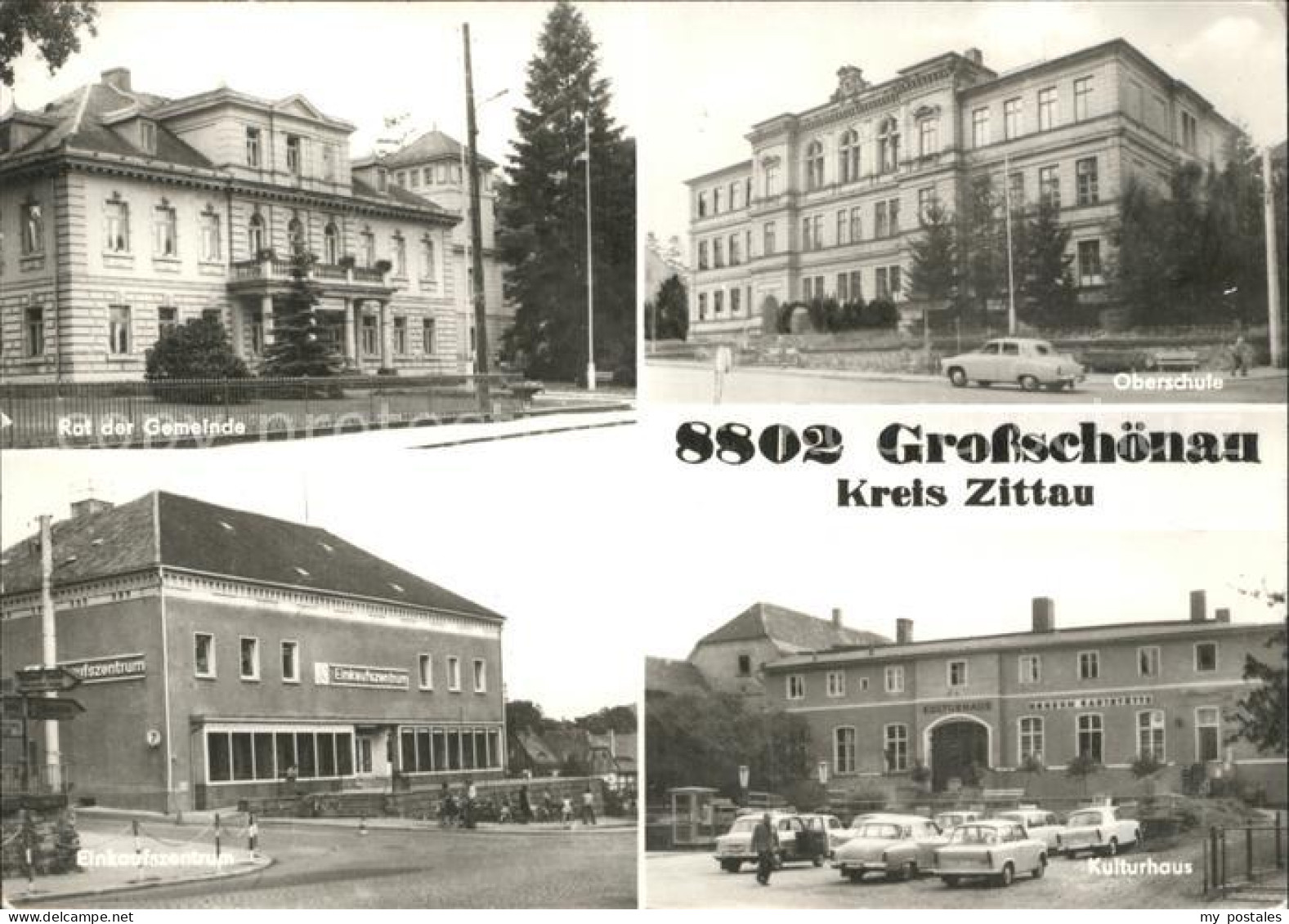 42295958 Grossschoenau Sachsen Rat Der Gemeinde Oberschule Kulturhaus Grossschoe - Grossschoenau (Sachsen)