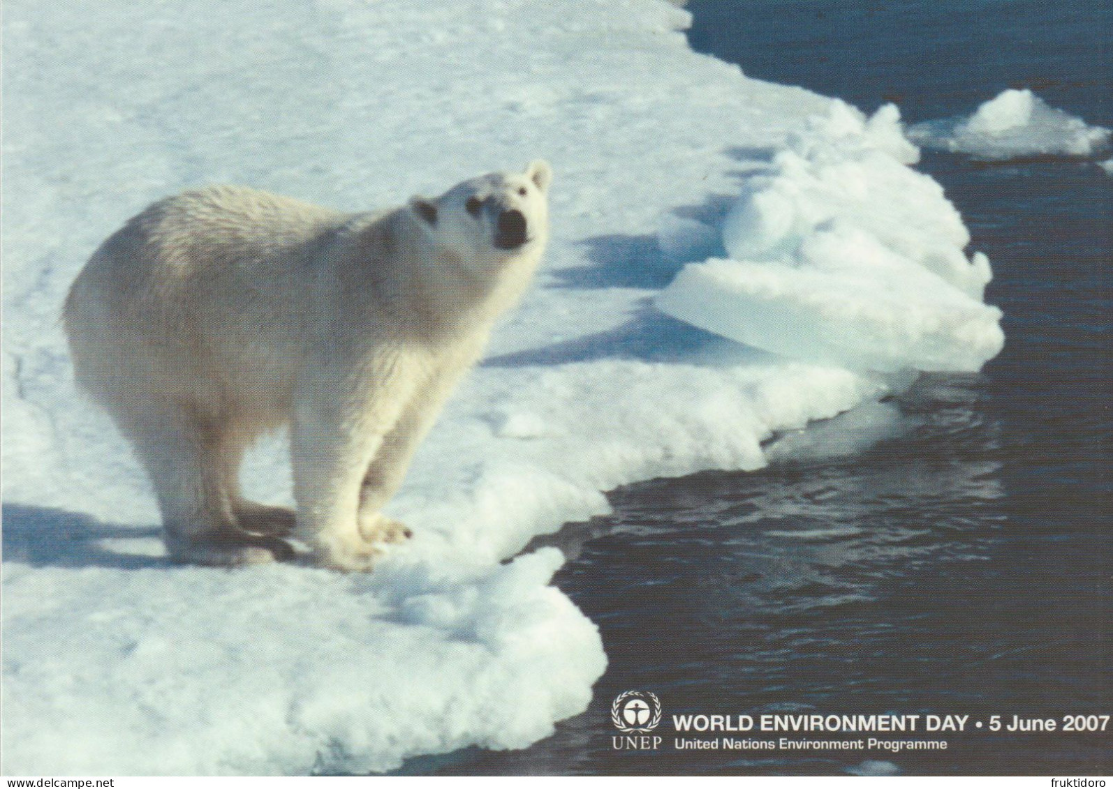 Norway Postal Stationery 2007 World Environment Day - Polar Bear ** - Ganzsachen