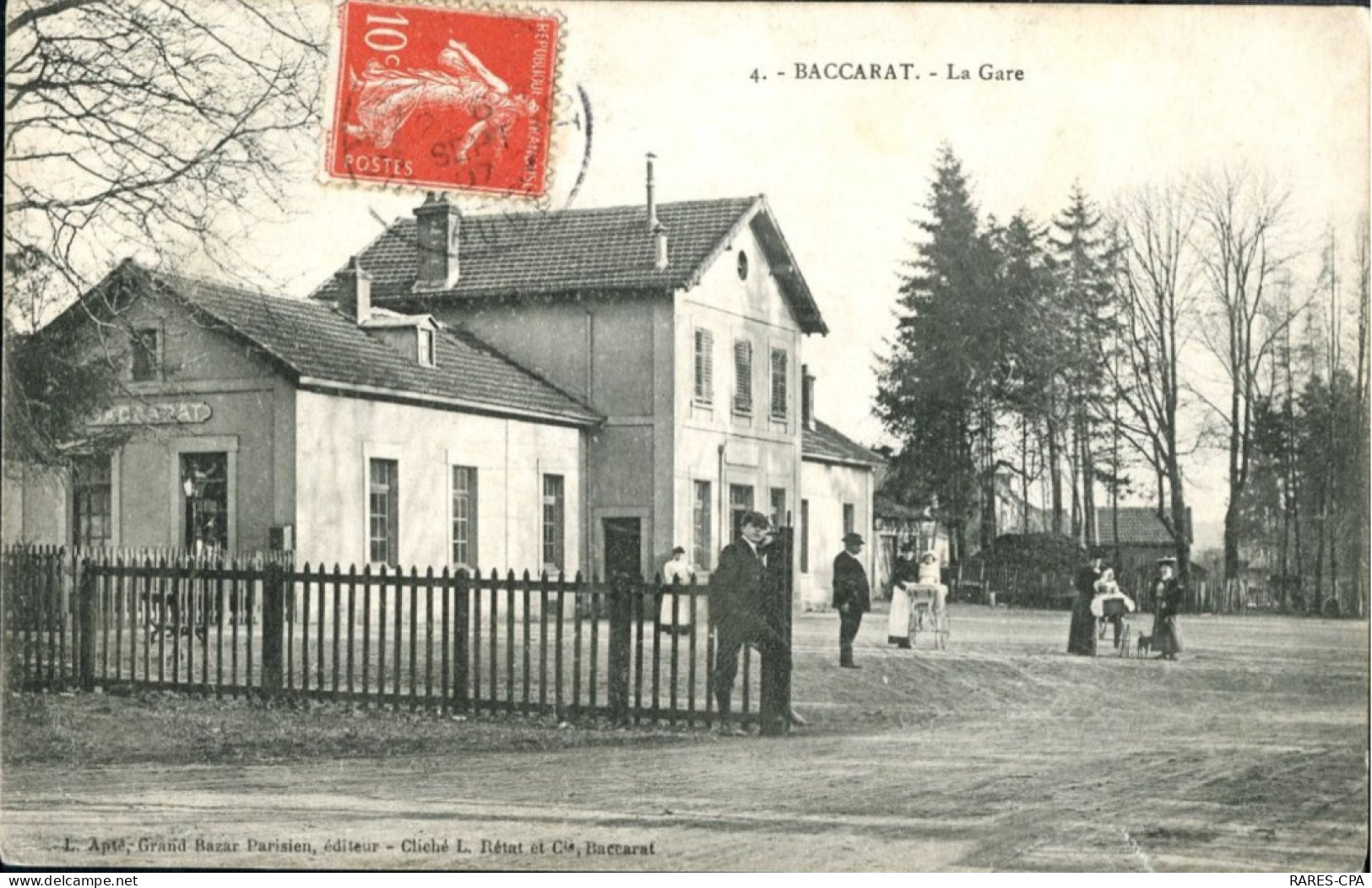 54 BACCARAT - La Gare - Baccarat