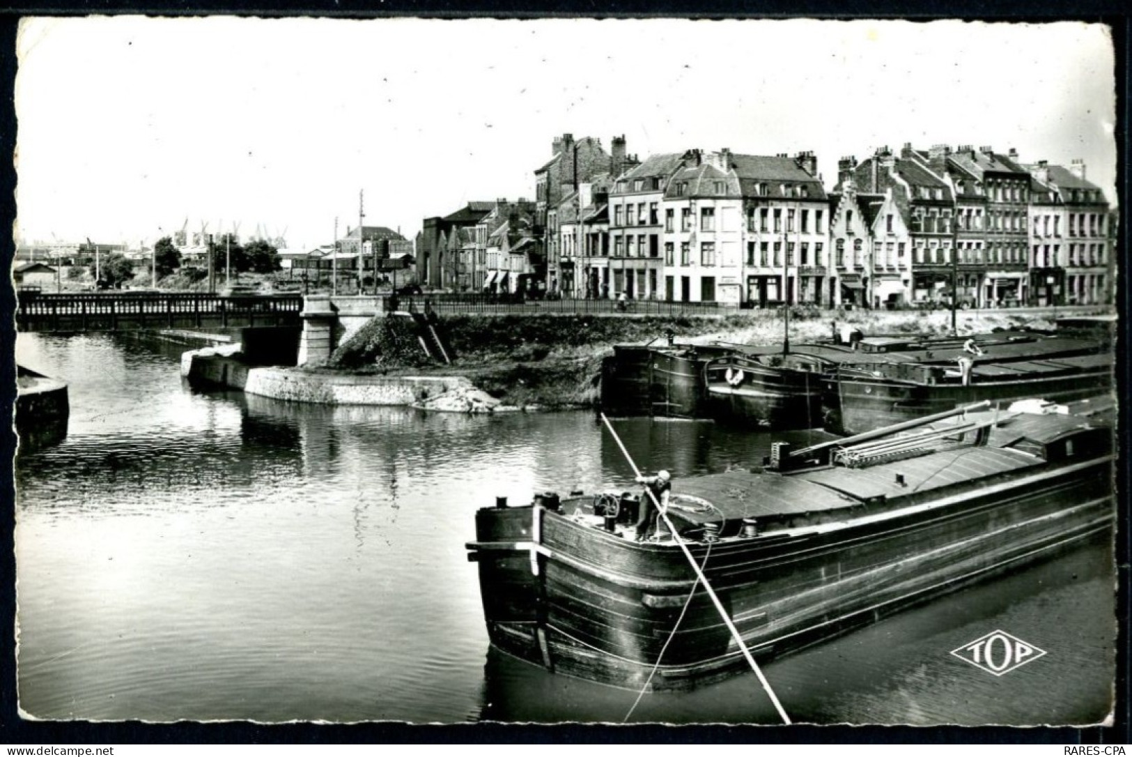59 CPSM - DUNKERQUE - Canal De Mardyck Et Ile Jeanty - TB - Dunkerque