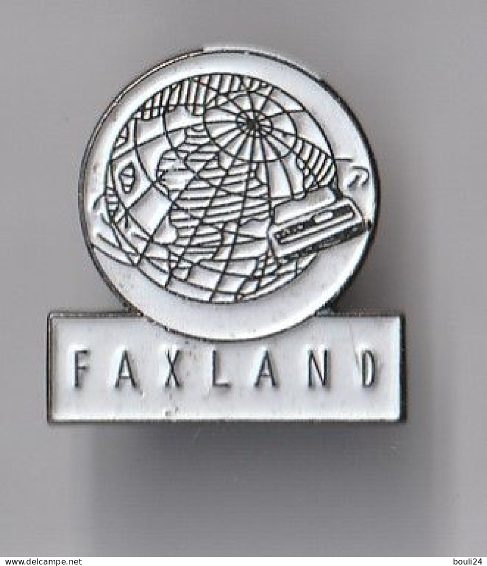 PIN'S   THEME  INFORMATIQUE FAXLAND - Informatique