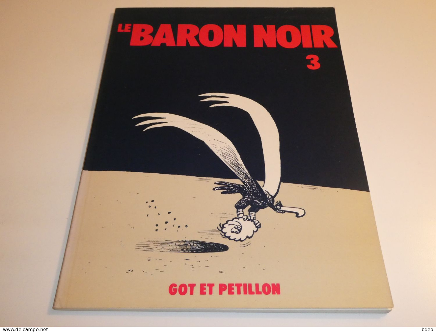 LOT 4 BARON NOIR / TOMES 1/3/4/5 / GOT / PETILLON