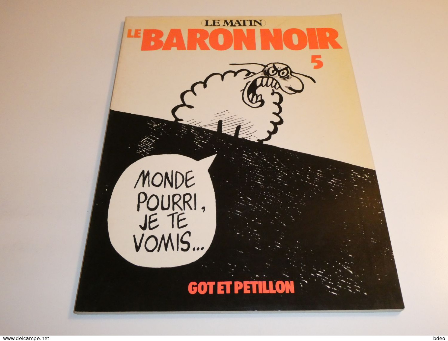 LOT 4 BARON NOIR / TOMES 1/3/4/5 / GOT / PETILLON