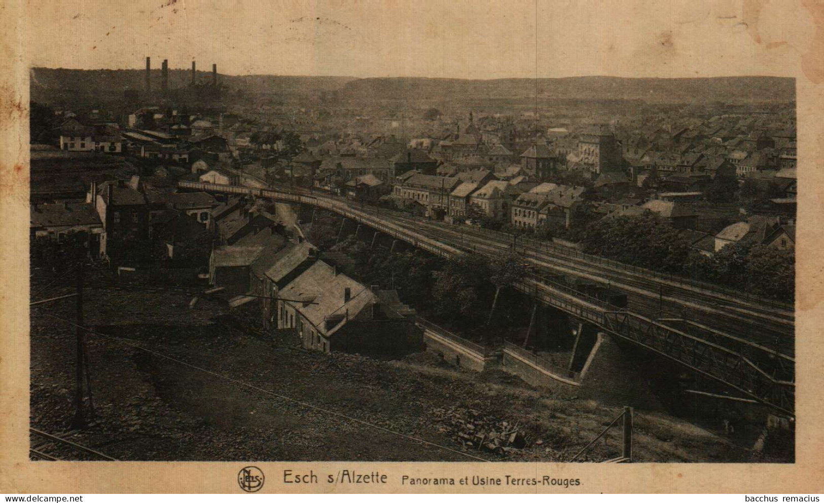 ESCH-SUR-ALZETTE - Panorama Et Usines Terres-Rouges - Esch-sur-Alzette