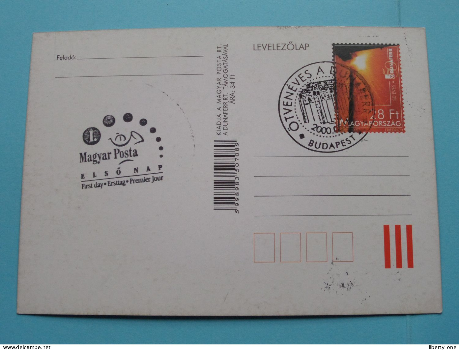 Lot of 8 FDC Magyar Posta ( See SCANS ) !