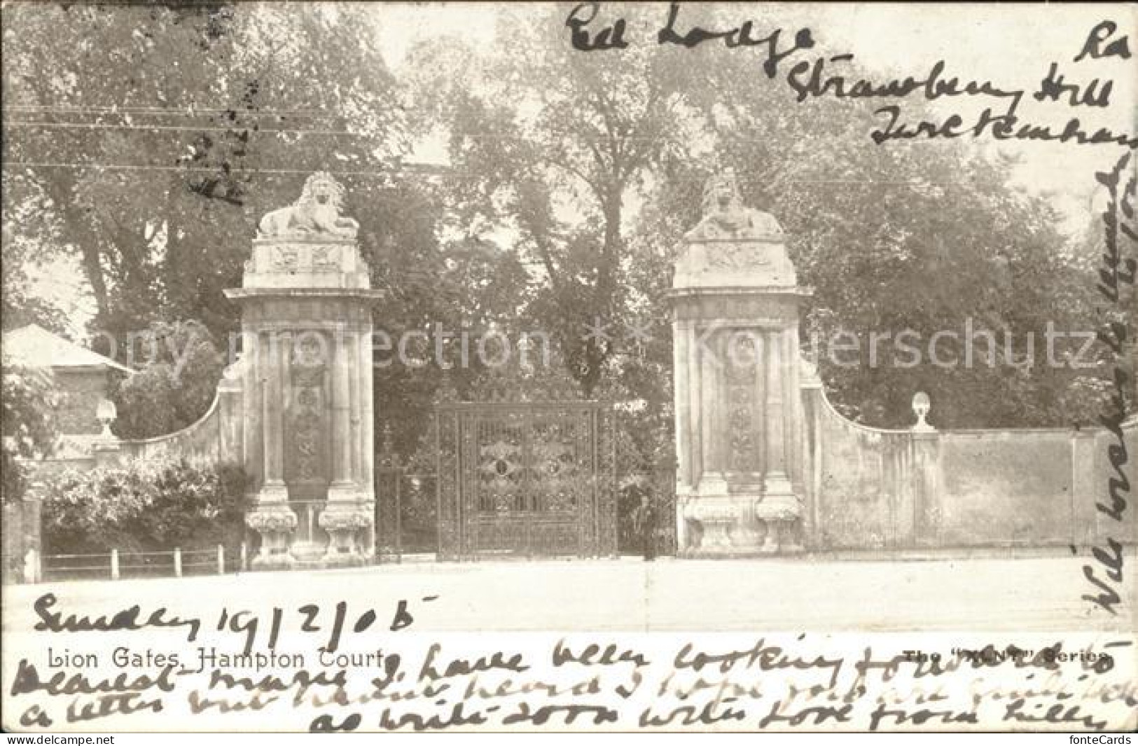 11750291 Hampton Court Lion Gates Hampton - Herefordshire