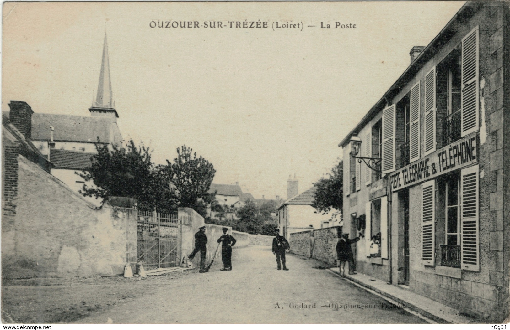 45 - OUZOUER-SUR-TREZEE (Loiret) - La Poste - C - Ouzouer Sur Loire