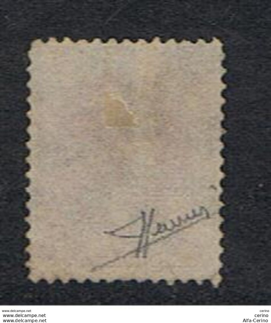 U.S.A.:  1870/82  W. SCOTT  -  24 C. USED  STAMP  -  SIGNATURE  S. SORANI  -  YV/TELL. 47 - Used Stamps