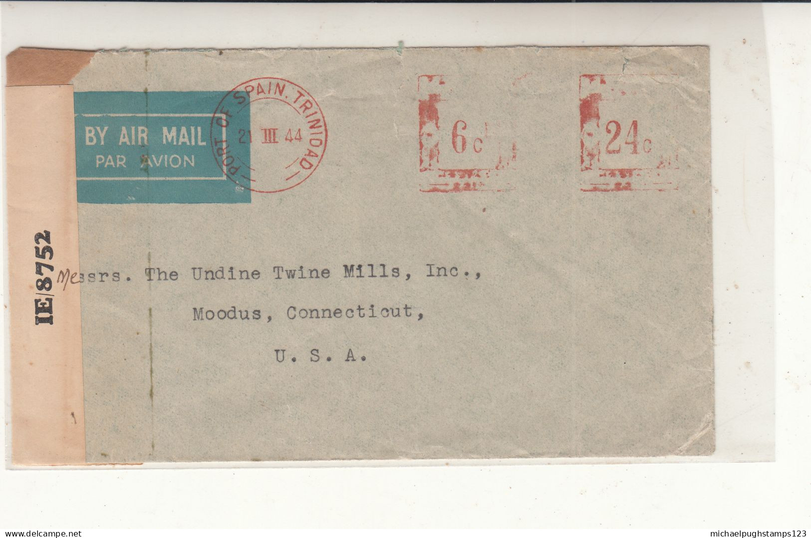 Trinidad / Meter Mail / Airmail / Censorship - Trinité & Tobago (1962-...)