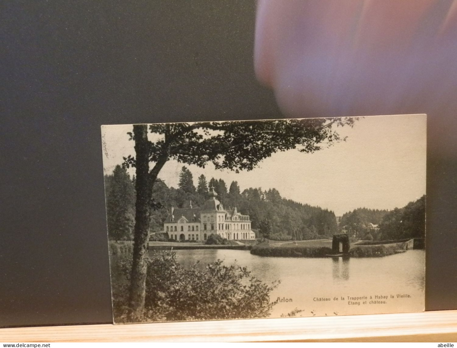 103/805   CP  BELGE POUR OOSTENDE OBL. AMB. ARLON-BRUXELLES  1912 - Ambulants