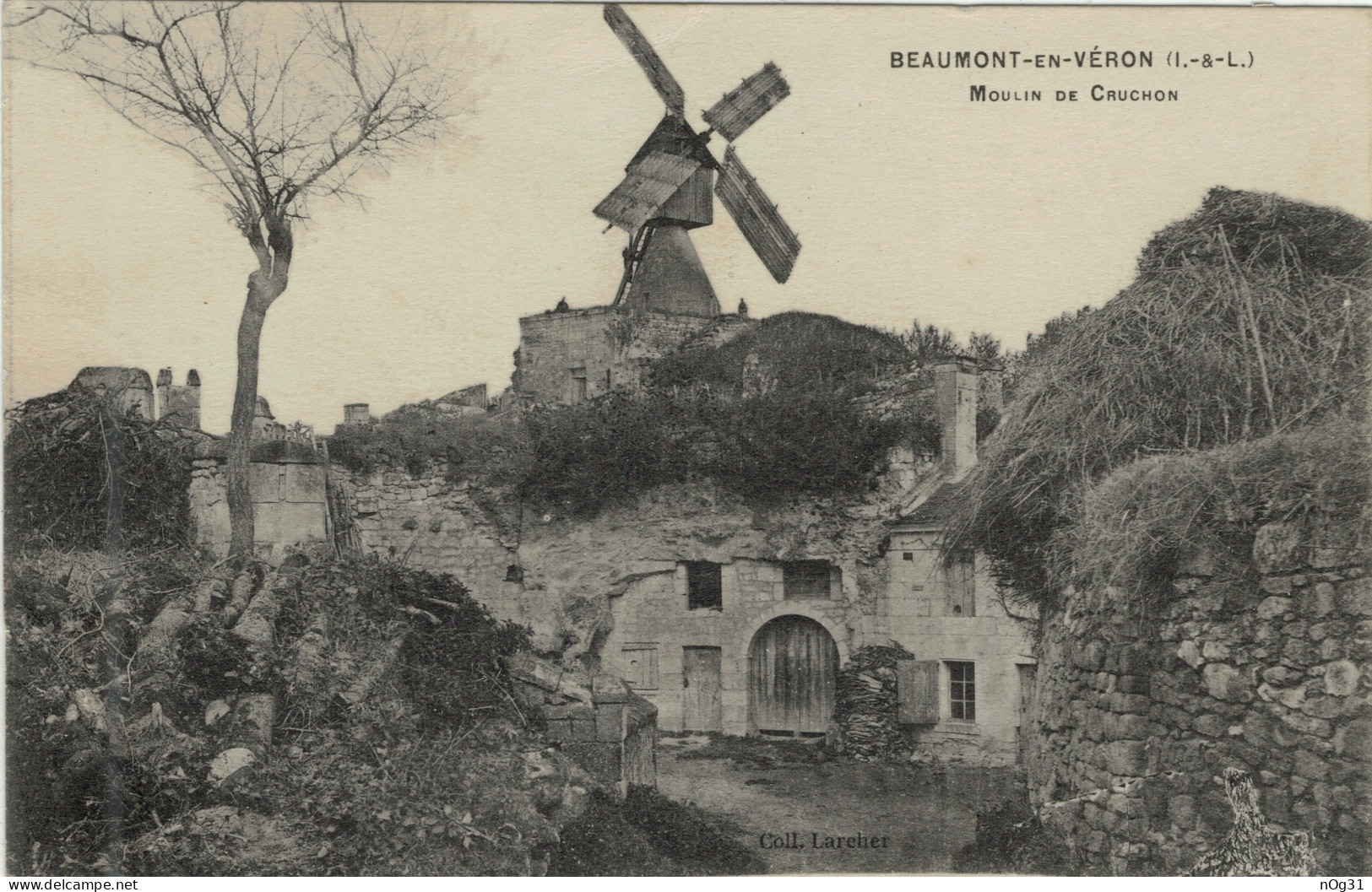 37 - BEAUMONT-EN-VERON - Moulin De Cruchon - C - Beaumont-la-Ronce