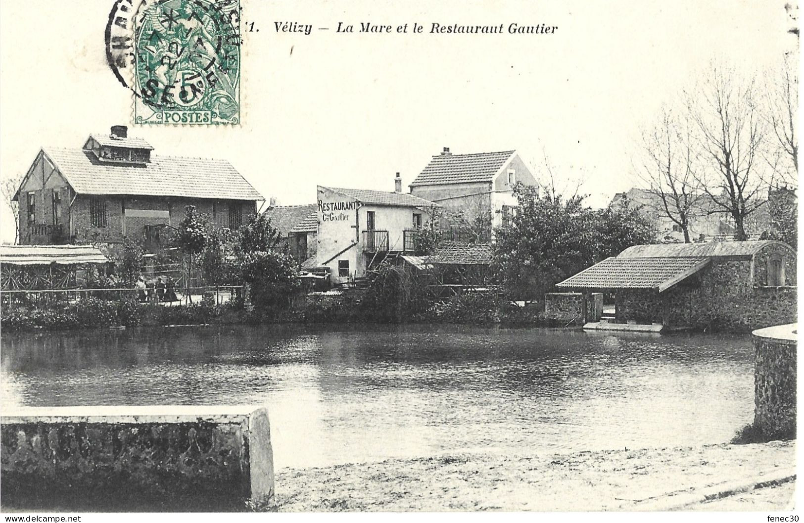 78 Velizy La Mare Et Le Restaurant Gautier - Velizy