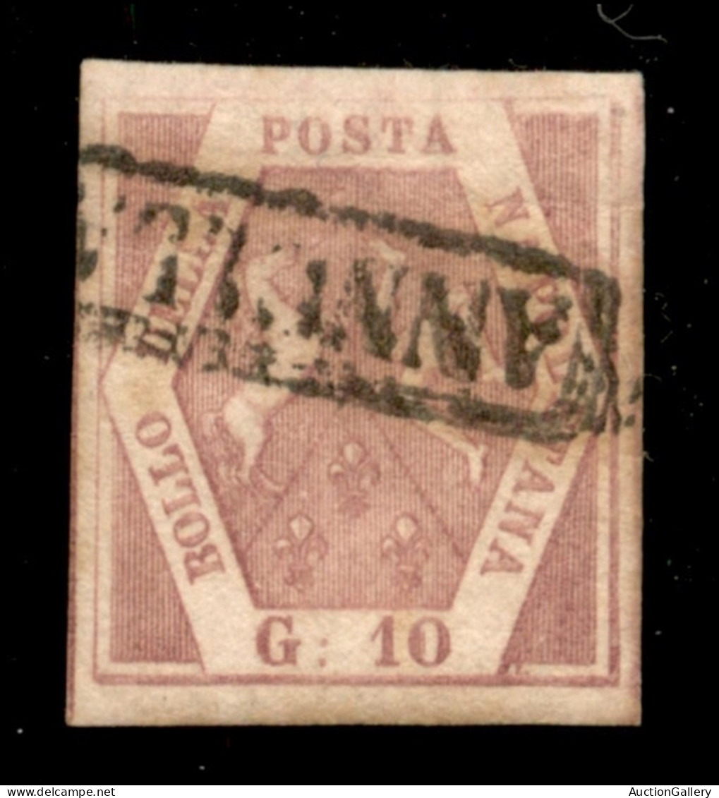 Antichi Stati Italiani - Napoli - 1851 - 10 Grana (10) Con Bei Margini - Usato - Otros & Sin Clasificación