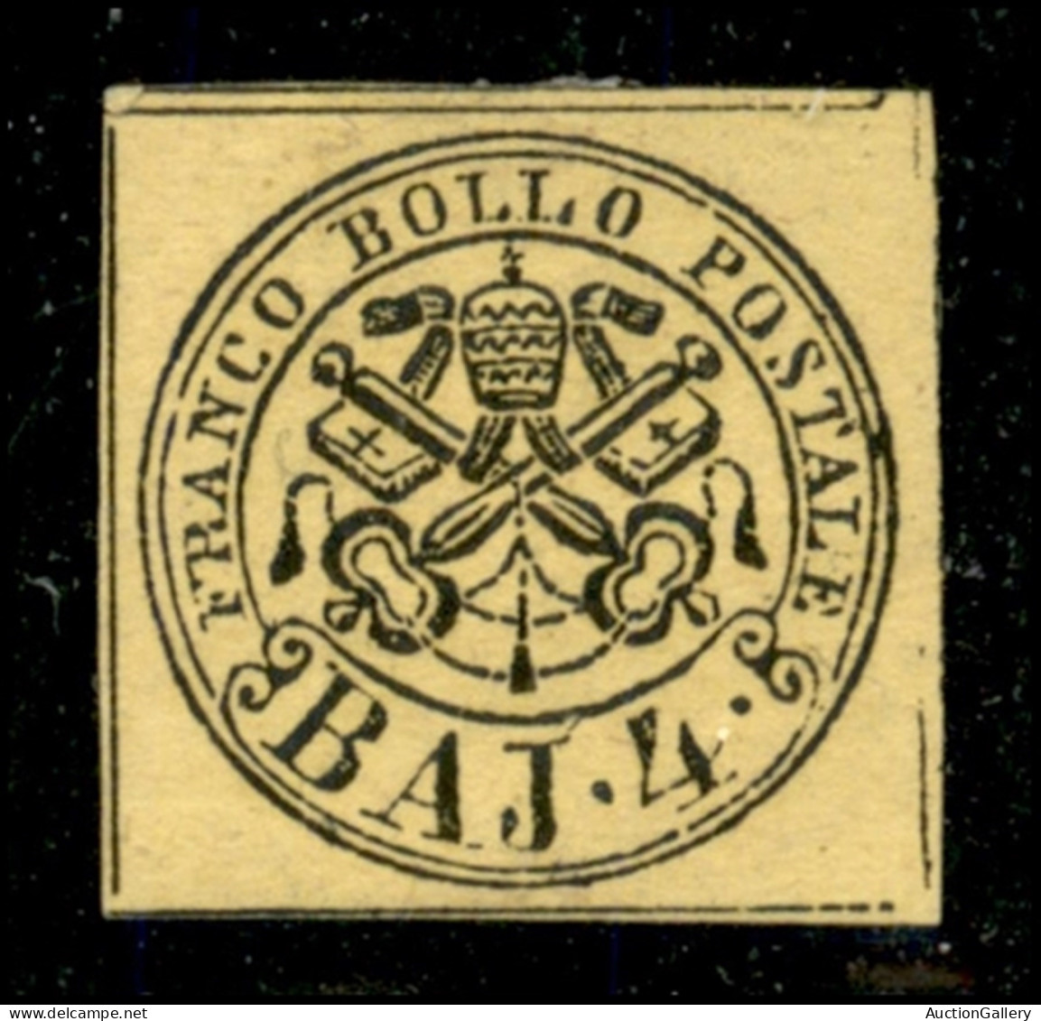 Antichi Stati Italiani - Stato Pontificio - 1864 - 5 Baj (5A) - Gomma Originale - Sonstige & Ohne Zuordnung