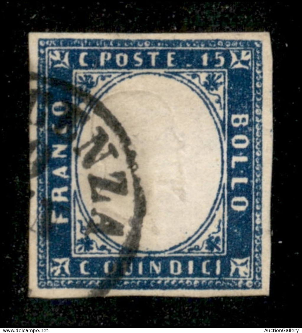 Regno - Vittorio Emanuele II - 1863 - 15 Cent (11) Usato A Piacenza - Autres & Non Classés