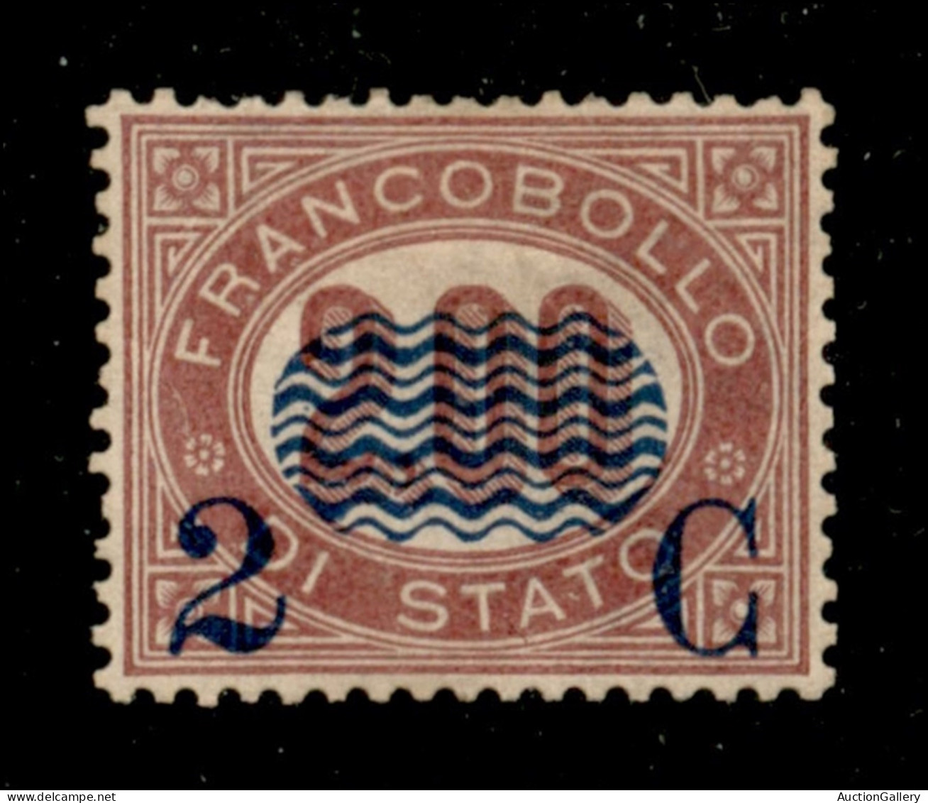 Regno - Vittorio Emanuele II - 1878 - 2 Cent Su 2 Lire (34) Nuovo Senza Gomma - Perfettamente Centrato - Splendida Rarit - Other & Unclassified