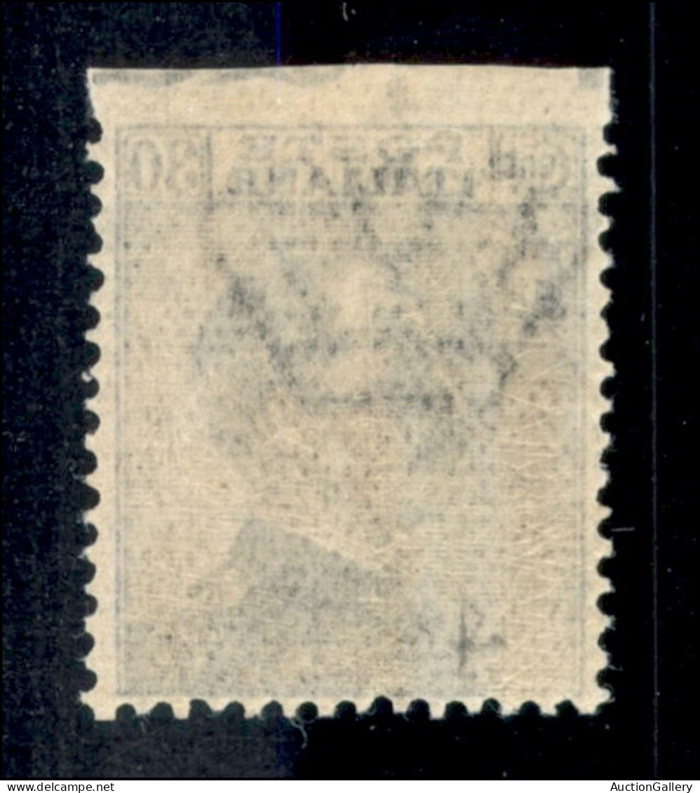 Regno - Vittorio Emanuele III - 1925 - Michetti 30 Cent Non Dentellato In Alto Con Bordo Foglio (185b) Nuovo Con Irrilev - Sonstige & Ohne Zuordnung