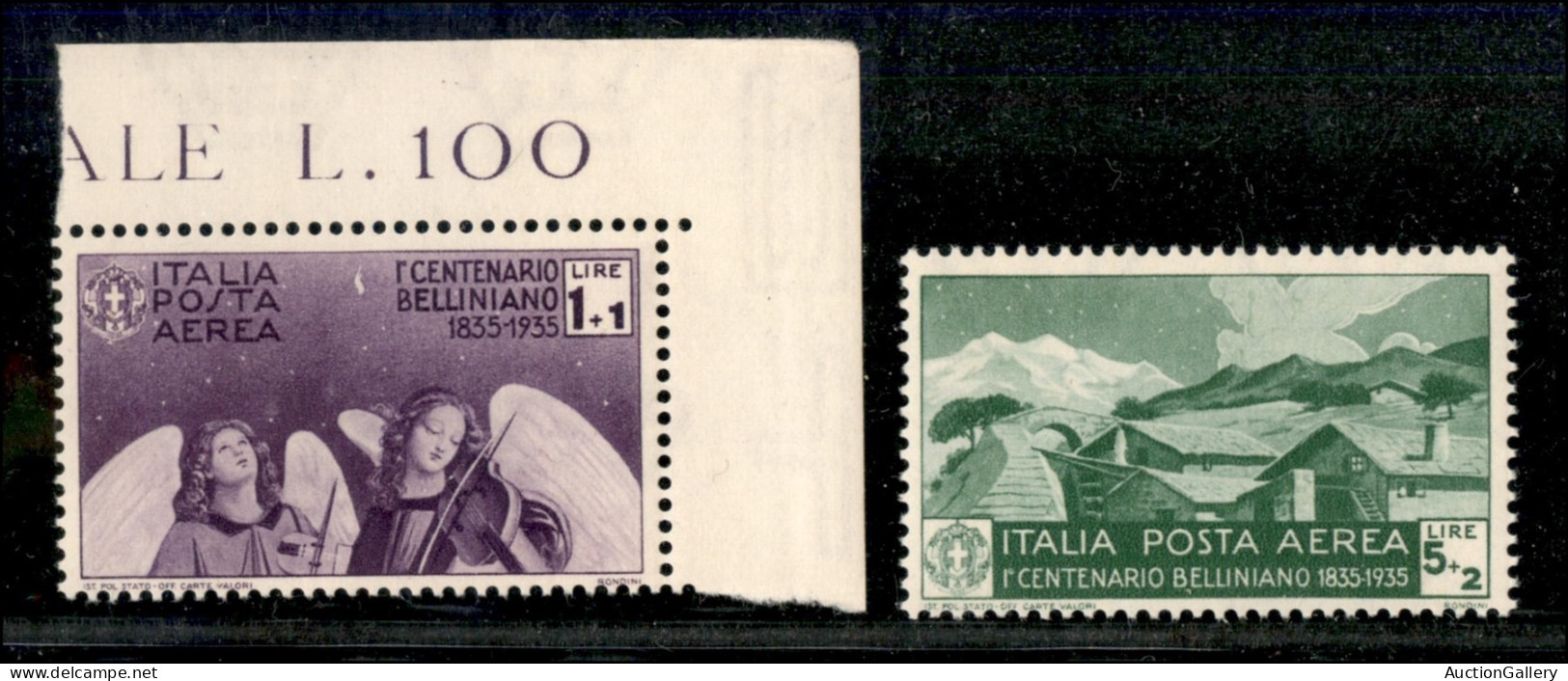Regno - Vittorio Emanuele III - 1935 - Bellini (388/393 + Aerea 90/94) - Emissione Completa - 11 Valori - Gomma Integra - Andere & Zonder Classificatie