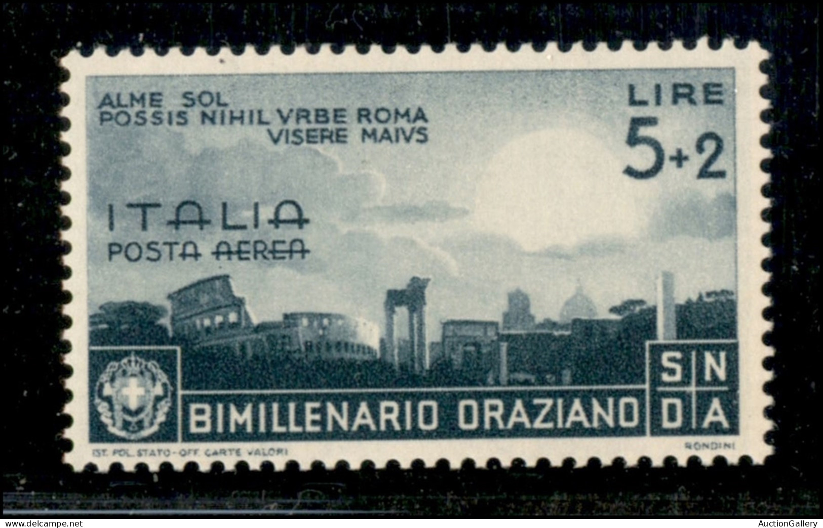 Regno - Vittorio Emanuele III - 1936 - Orazio (398/405 + Aerea 95/99) - Emissione Completa - 13 Valori - Gomma Integra - Autres & Non Classés