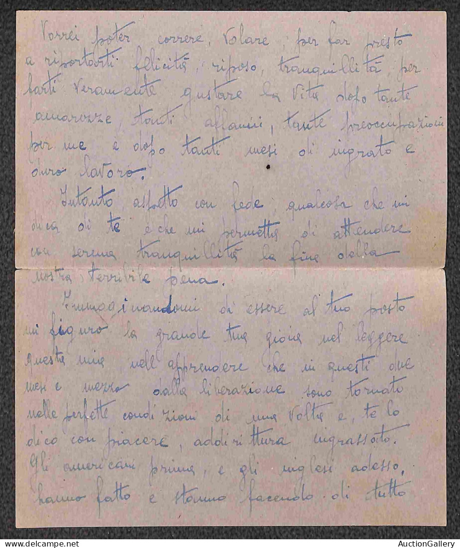 Regno - Posta Militare - Field Post Office 361 (30.6.45) - Busta Dalla Germania Per Firenze Completa Del Testo Di Milita - Altri & Non Classificati