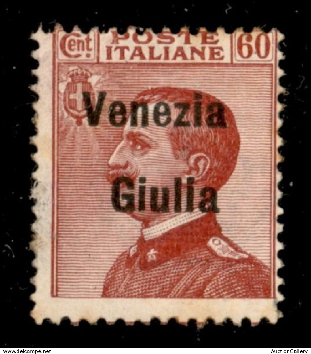 Occupazioni I Guerra Mondiale - Venezia Giulia - 1918 - 60 Cent Michetti (28) - Gomma Integra Con Qualche Punto Giallo - Other & Unclassified