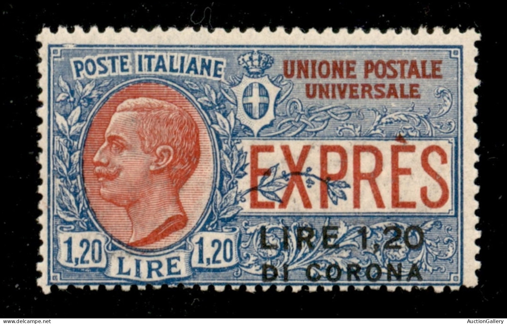 Occupazioni I Guerra Mondiale - Dalmazia - 1922 - 1,20 Lire Su 1,20 (2 - Espressi) - Gomma Integra - Otros & Sin Clasificación