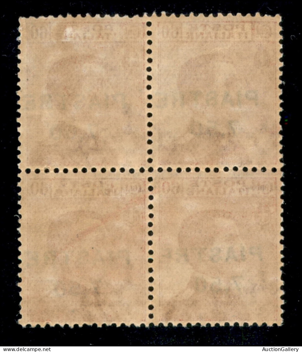 Uffici Postali All'Estero - Levante - Costantinopoli - 1922 - 7,50 Piastre Su 60 Cent (53db) Con Soprastampe Oblique - Q - Autres & Non Classés