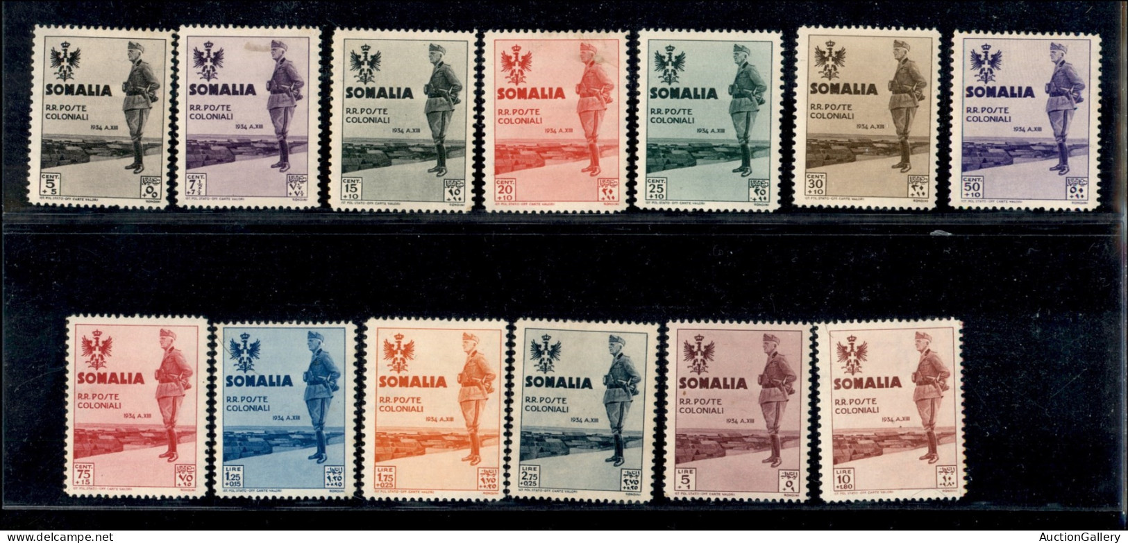 Colonie - Somalia - 1935 - Visita Del Re (199/212) - Serie Completa - 14 Valori - Gomma Originale - Autres & Non Classés