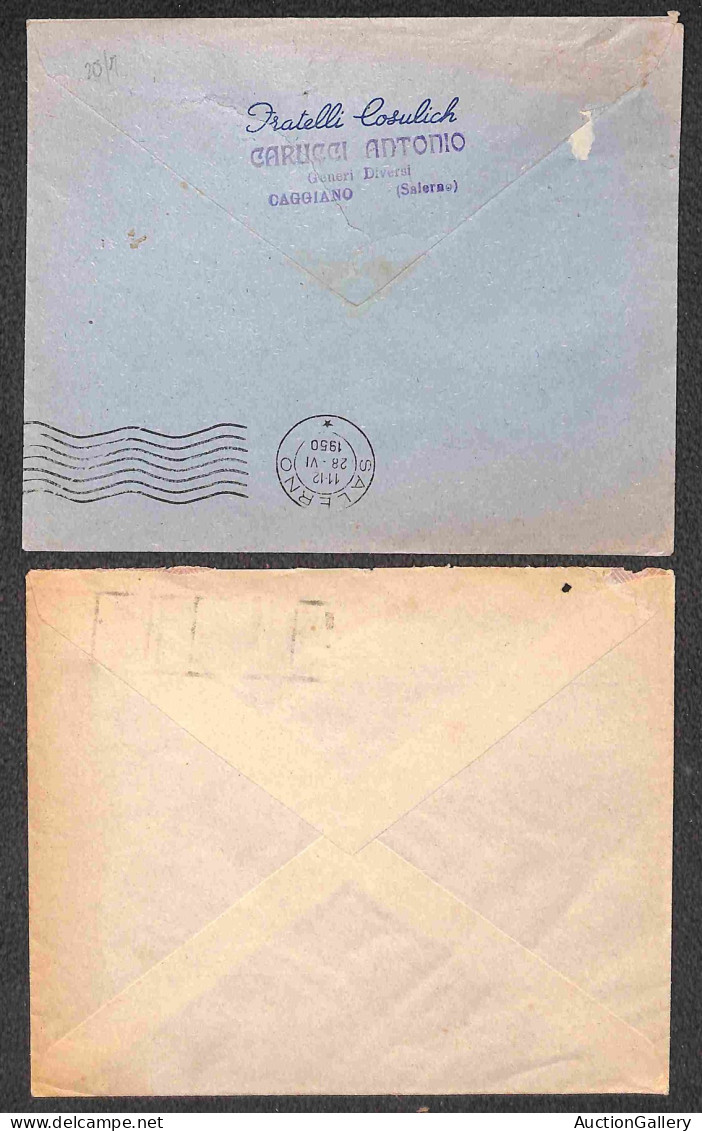 Repubblica - 1950/1953 - 20 Lire (616/618 + 620 + 622 + 625) - 6 Buste Con Affrancature Singole Diverse - Ottimo Insieme - Other & Unclassified