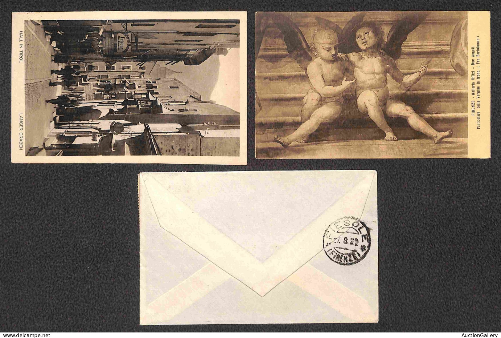 Europa - Austria - 1920/1936 - Cinque buste + otto cartoline con affrancature del periodo