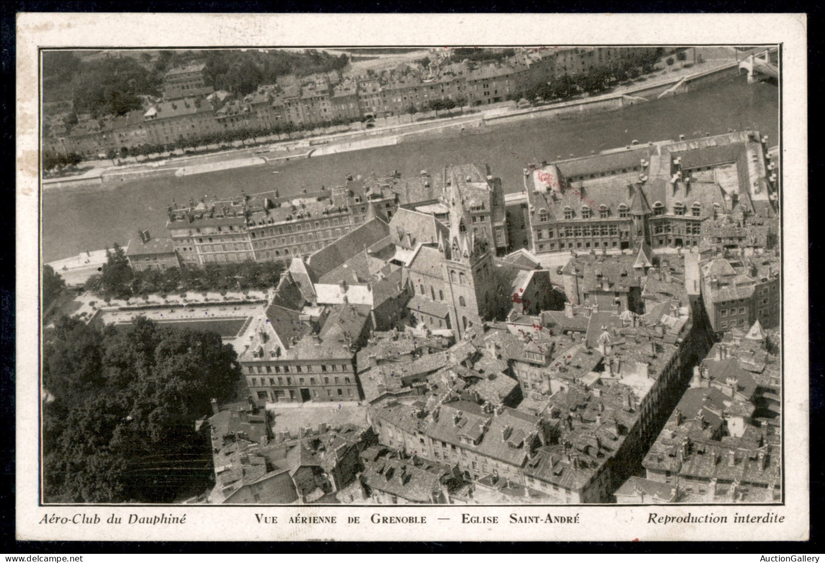 Europa - Francia - 1936 (28 Agosto) - Grenoble Pornichet - Cartolina Del Volo - Autres & Non Classés