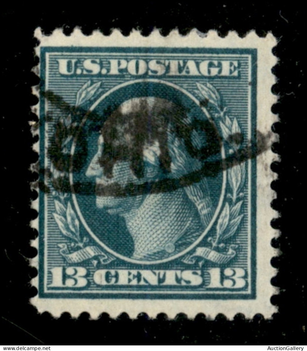 Oltremare - Stati Uniti D'America - 1908 - 13 Cent (171y) Con Carta Bluastra - Usato - Sonstige & Ohne Zuordnung