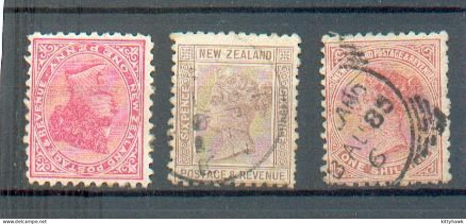 A 55  - NZ - YT 60 * -  64 Et 66 ° Obli - Used Stamps