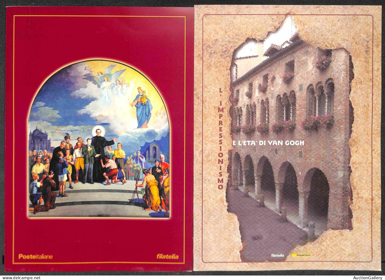 Lotti&Collezioni - Area Italiana - FOLDER FILATELICI POSTE ITALIANE - 1999/2003 - Collezione di 26 folder diversi - nota